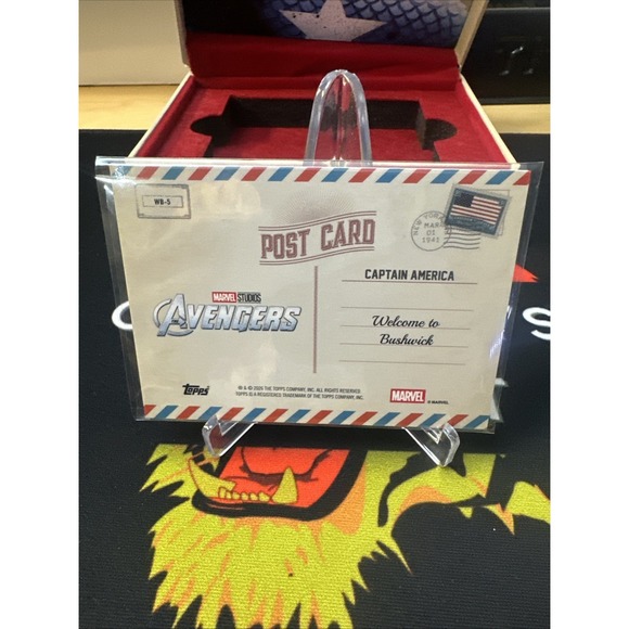 2026 Topps Marvel Brooklyn Collection WB-5 Welcome To Bushwick 12/15 Purple - Picture 2 of 3